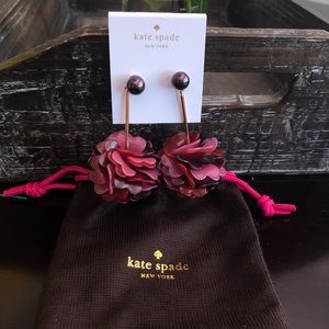 Kate Spade Rosy Outlook Flower Blooming Earrings